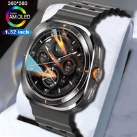 New For Samsung Galaxy Watch 7 Ultra GPS Smart Watch Outdoor Sport Man AMOLED 360*360 HD Bluetooth Call Galaxy 7 Smartwatch 2024