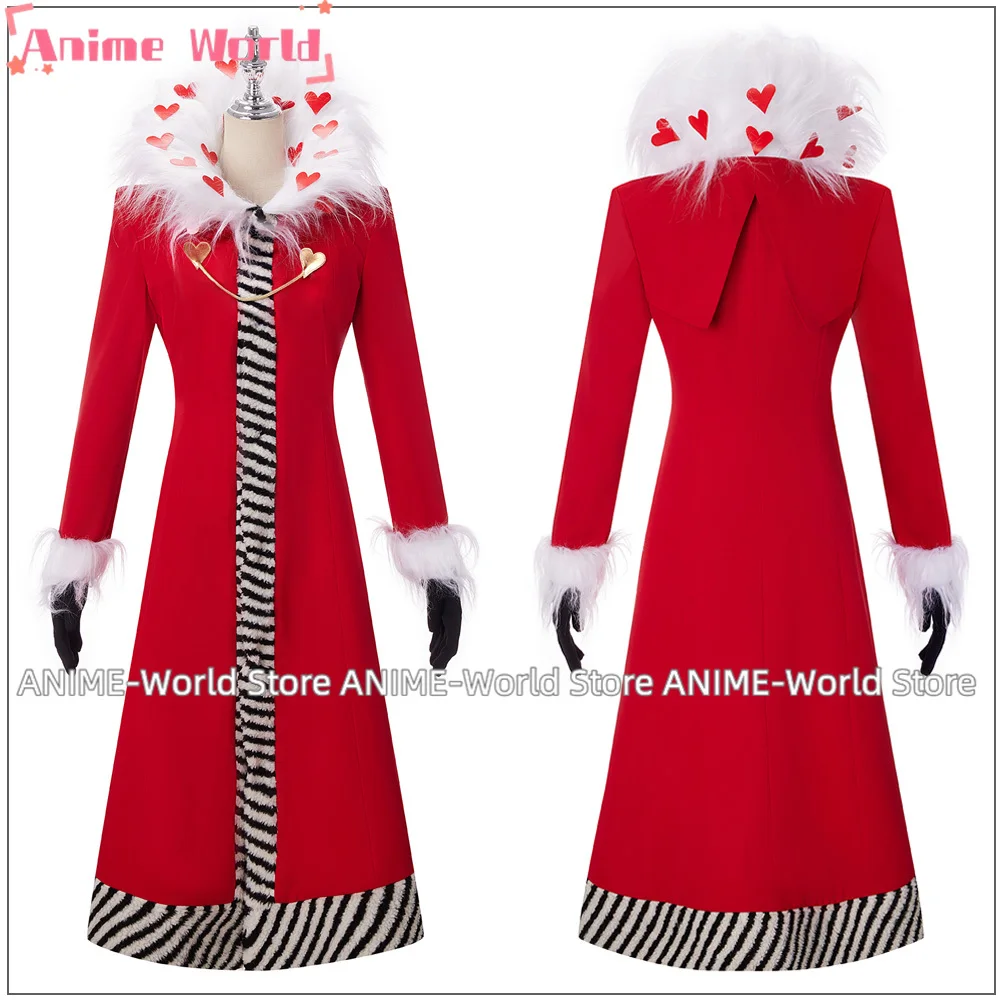 《Custom Size》Valentino Cosplay Costume Adult Outfit Halloween Carnival Party Clothes With Hat