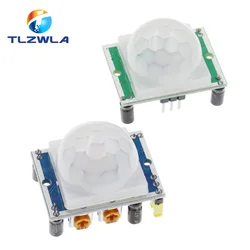 1PCS Blue Green HC-SR501 Adjust IR Pyroelectric Infrared PIR module Motion Sensor Detector Module for arduino Induction switch