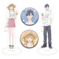Anime My Love Yamada-kun At Lv999 Stand Acrylic Figure Standing Model Plate Desktop Holder Cosplay Collections