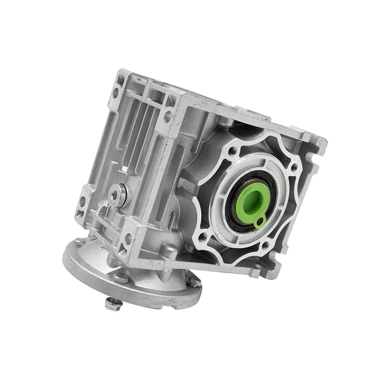 NMRV075 1:5/7.5/10/15/20/25/30/40/50/60/80/100 نسبة 3-phase الألومنيوم دودة مخفض التروس مع محرك 0.75 1.1 1.5 2.2 3KW #2