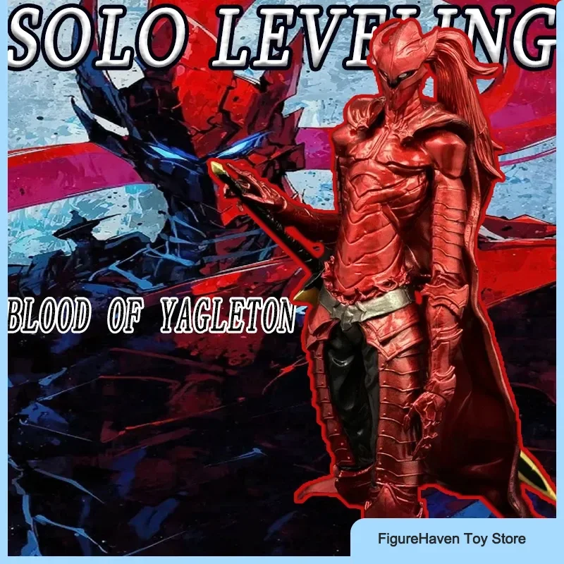 24cm solo nivelamento sung jin woo sangue de yagleton anime periféricos figura de ação modelo coleção decordesktop decoração presente