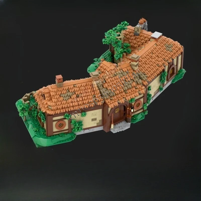 ชุดตัวต่อโมเดลอาคารสตรีทวิว 5980 ชิ้น รุ่นกรีนดราก้อนอินน์ แบบประกอบเอง สไตล์สร้างสรรค์ ของเล่นเสริมพัฒนาการ DIY ของขวัญ