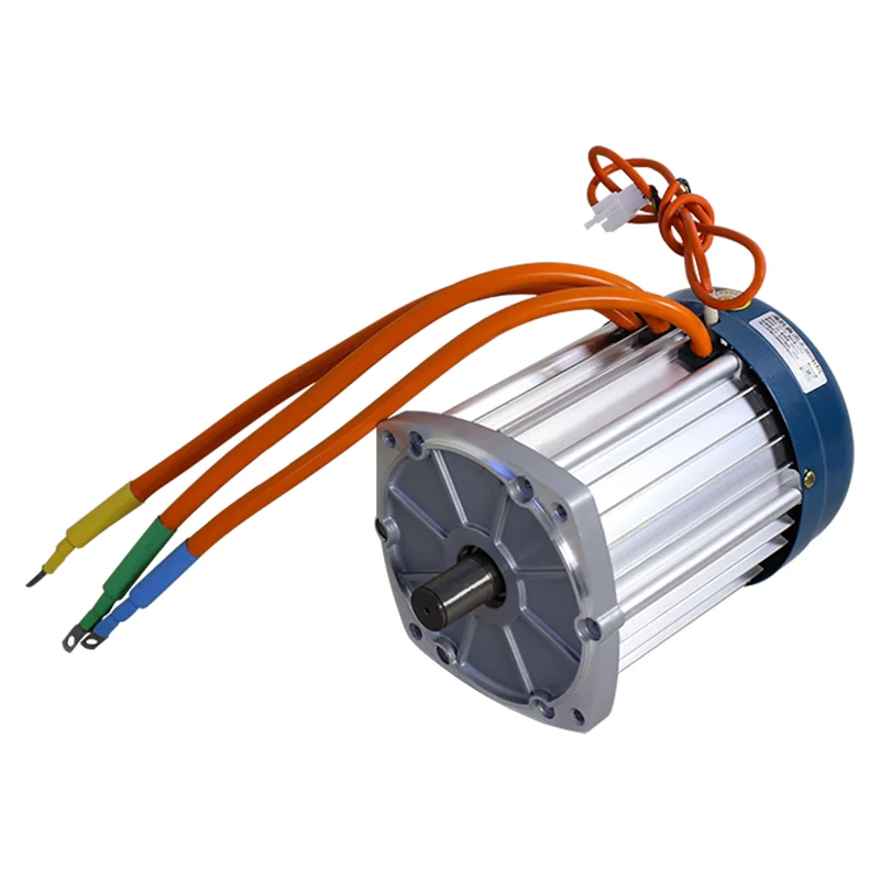 

72/60v1200/1500/1800/2000/2200/ 3000w3200/4400RPM brushless DC motor square four-hole keyway modified tricycle motor motor