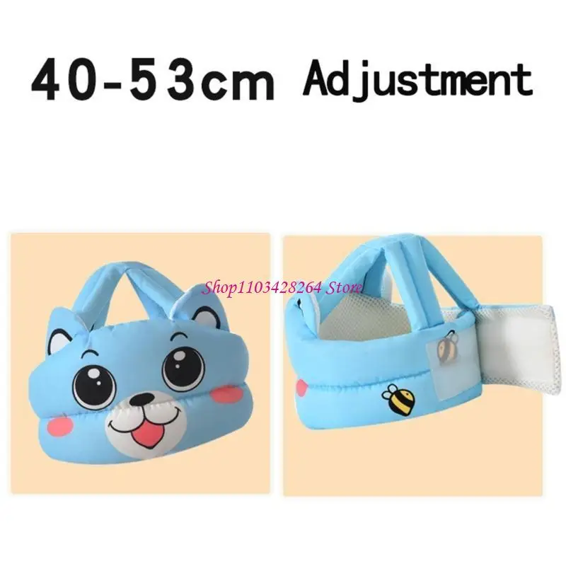 Cartoon Kids Head Security Caps Comfortable and Safe Helmet Baby Anti-fall Hat