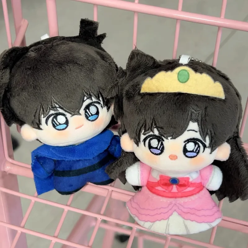 أنيمي المحقق كونان 10 سنتيمتر أفخم دمية لينة لطيف نموذج الكرتون الشكل المنزل قلادة صغيرة الديكور اللعب الإبداعية هدايا عيد الميلاد