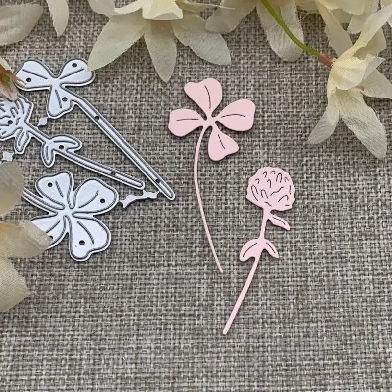 Four leaf clover Metal Cutting Dies Stencils For DIY Scrapbooking Decorative Embossing Handcraft Die Cutting Template