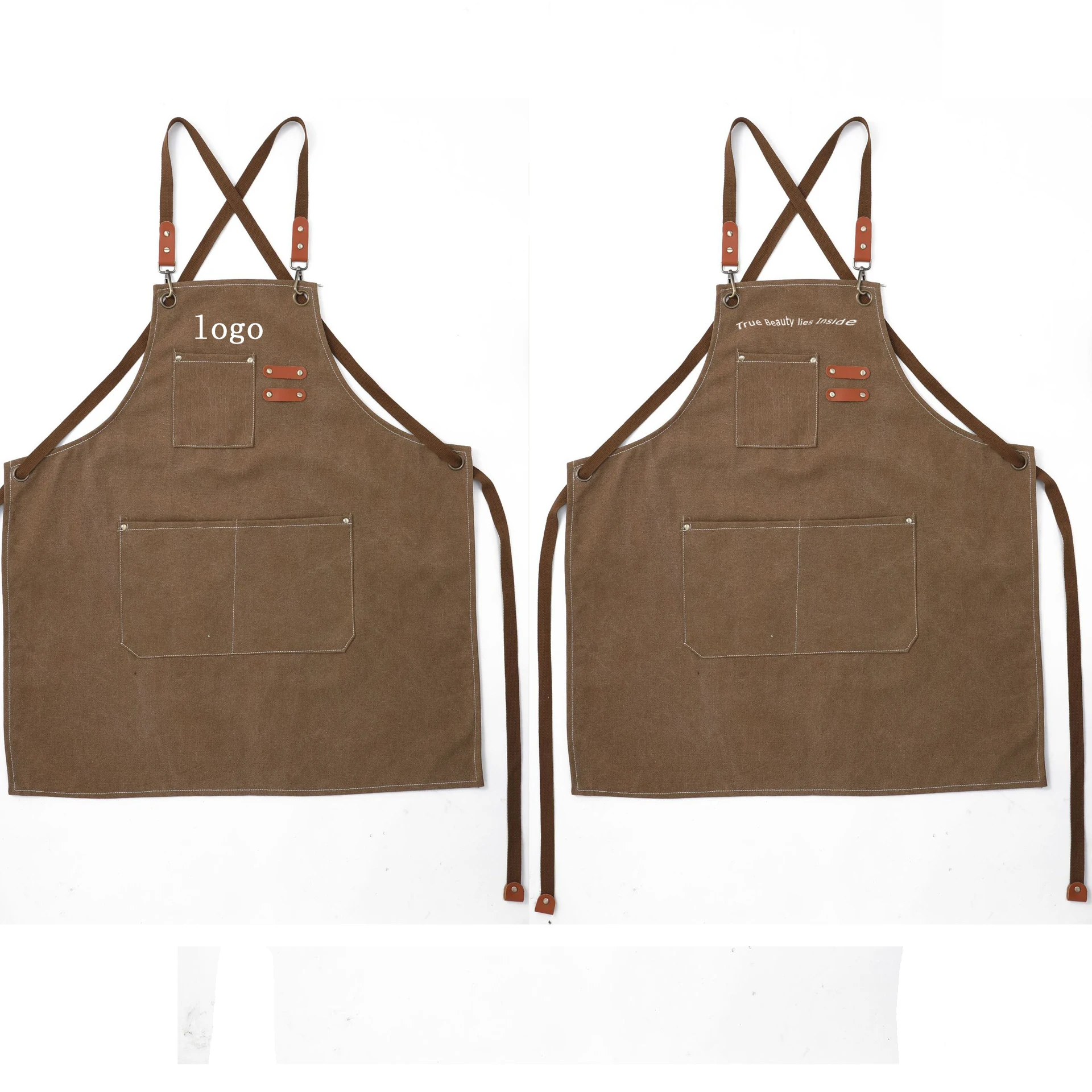 Kids Education Logo - Grembiule in tela per bambini resistente