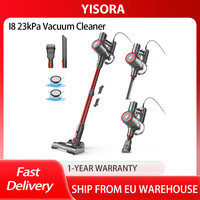 YISORA I8 Corded Vacuum Cleaner, 6 in 1 Multi-function Vacuum,23kPa Powerful Suction,0.8L Dust Cup,6m Long Cord,4 LED Headlights