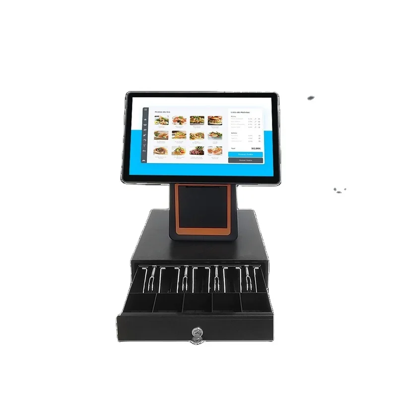 P21 Sistema di registratore di cassa terminale POS per macchina di pagamento Android con touch screen POS di alta qualità