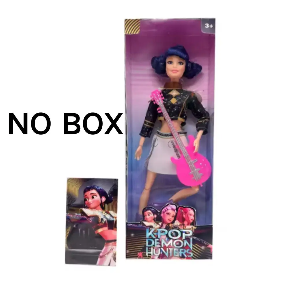 $ $ $_Le film d'anime Kpop_% Demon Hunters Boys' Gift_New Lumi Mira Zoey Figurine en vinyle, ornement de bureau_?? ?