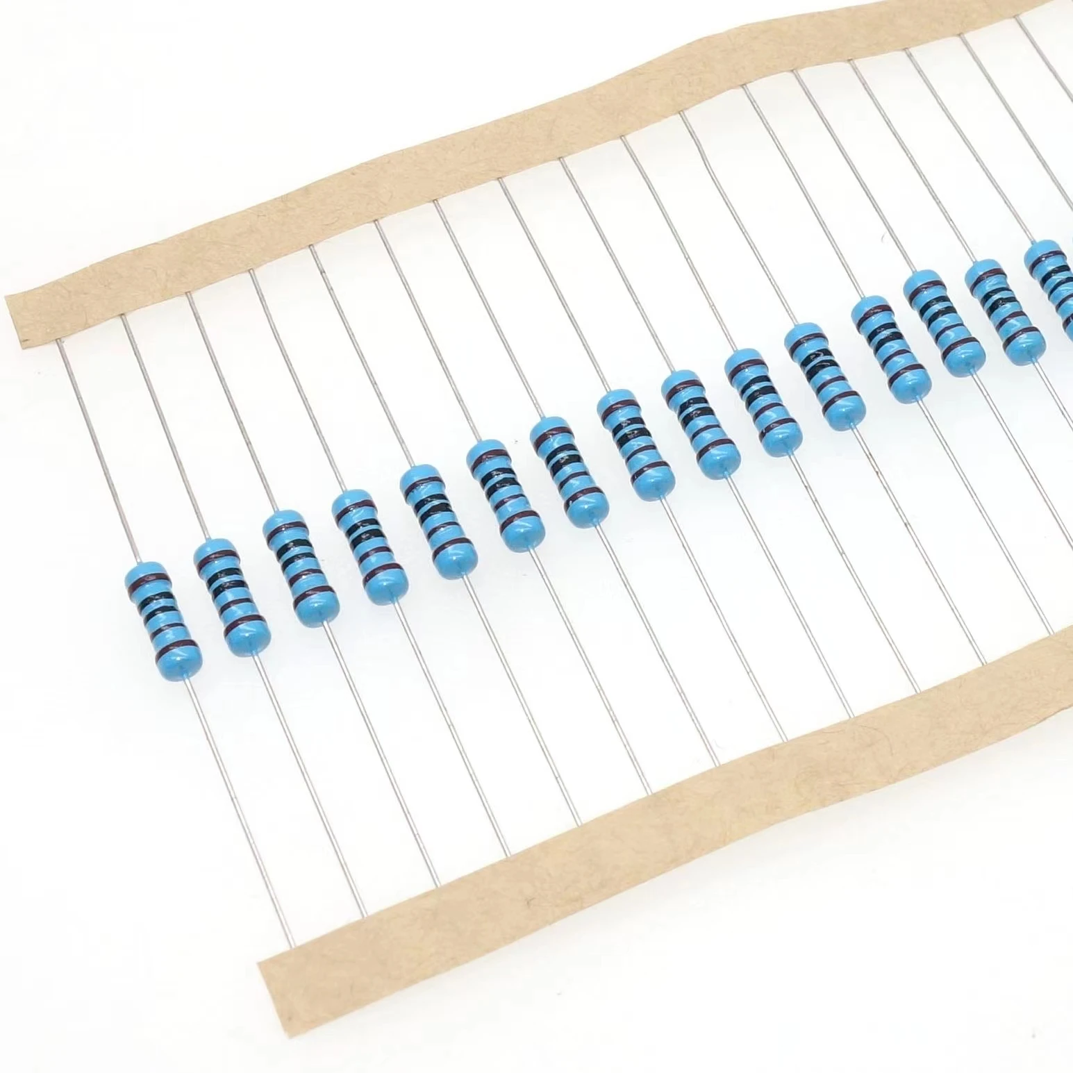 10PCS Burans Metall Film Trimpot Trimmer Chip Widerstand 1/4W 1/2W 1W 2W 3W 5W Ohm