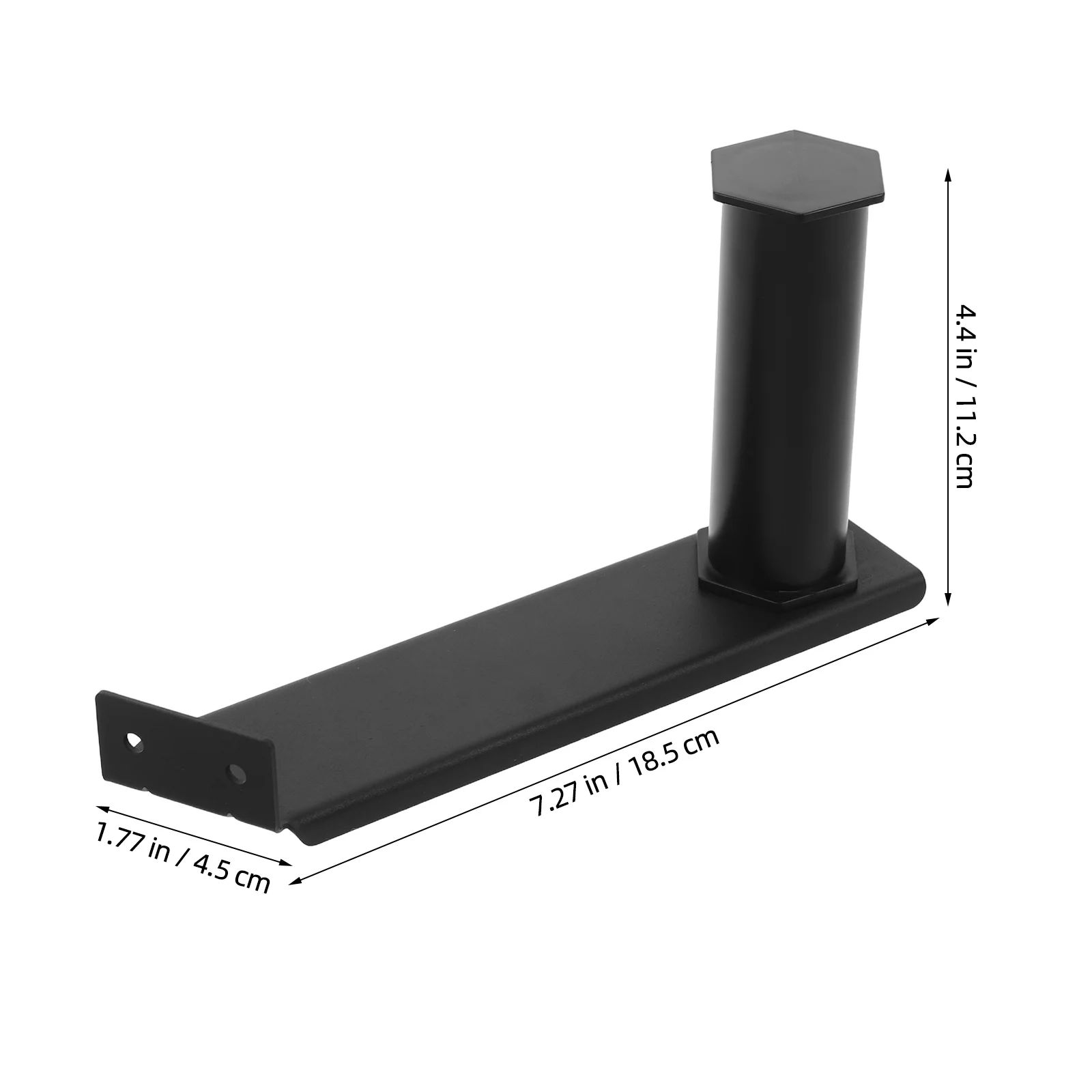 Black Plastic 3D Printer Filament Rack Rotatable Spool Holder Solid Color Filament Storage Shelf Desktop Printing Supply