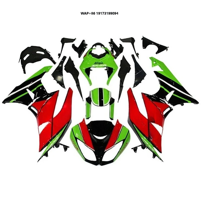 

Green Red Black Fairings For ZX6R 2009 2010 2011 2012 ZX-6R Bodywork