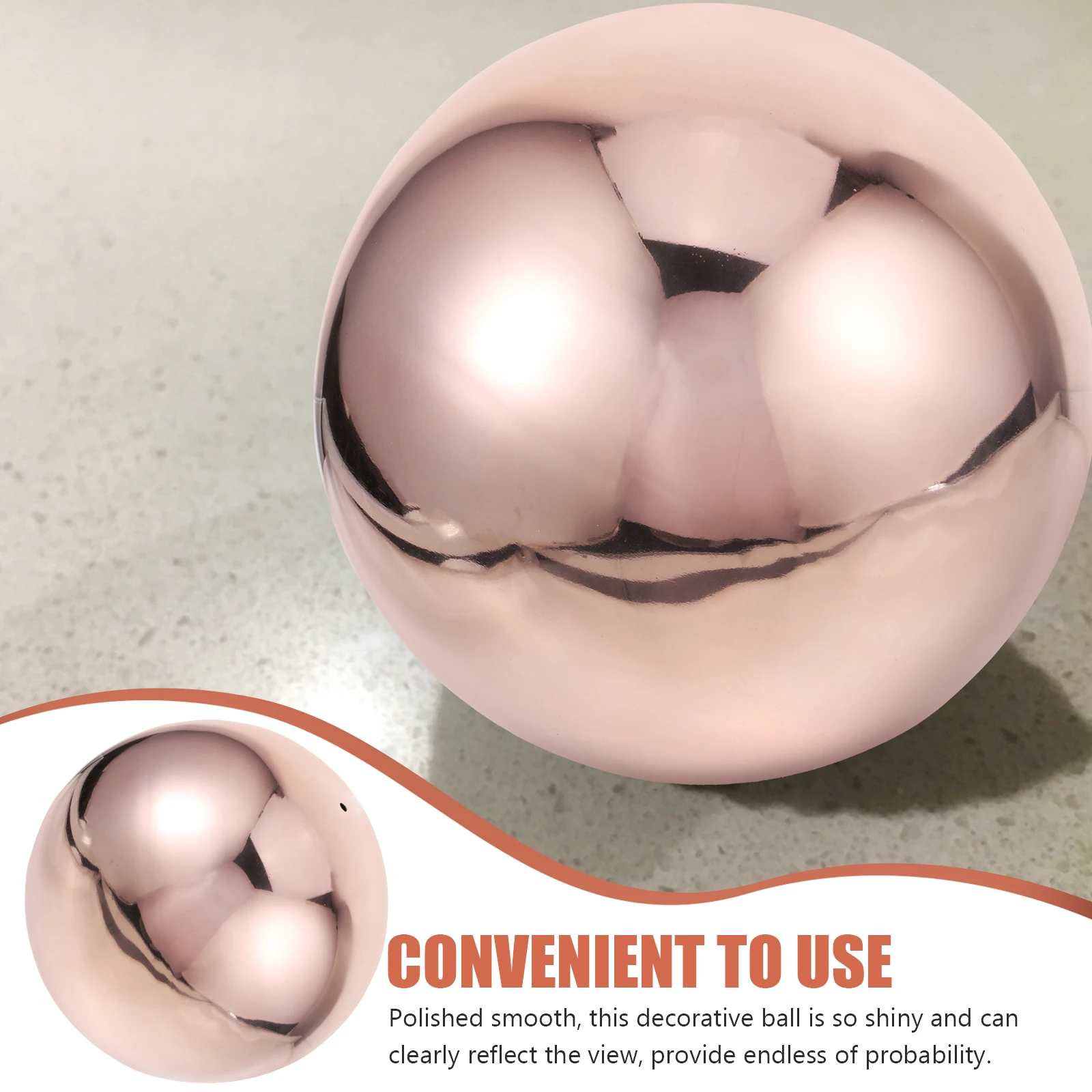 

Stainless Steel Decorative Balls Gazing Globes for Garden Mirror Reflective Spheres Outdoor