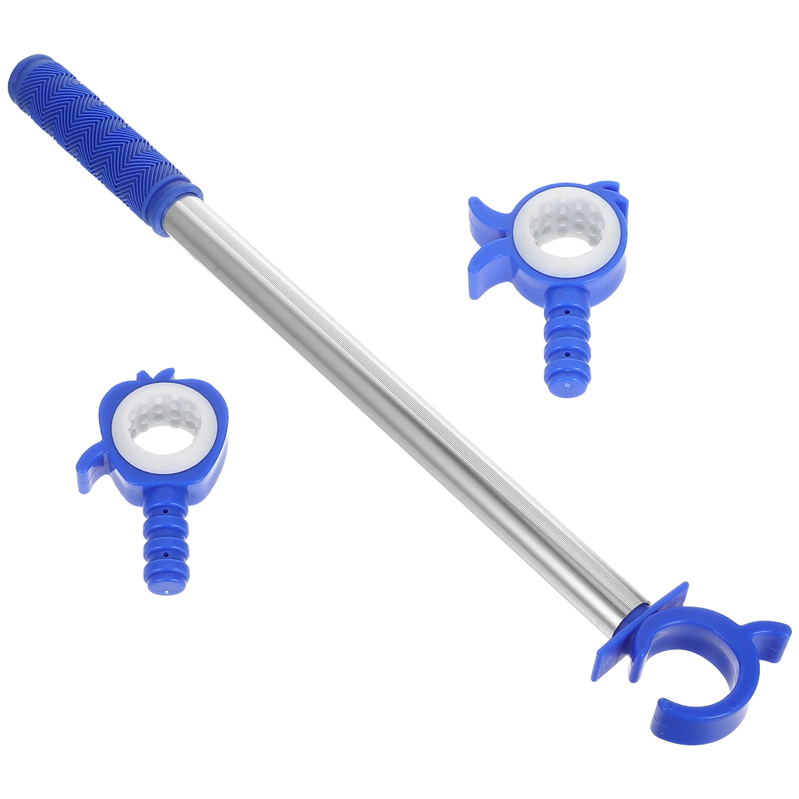 

3Pcs Window Pole Opener Adjustable Telescopic Curtain Rod Extension for Bedroom School High Window Easy Pull Rod