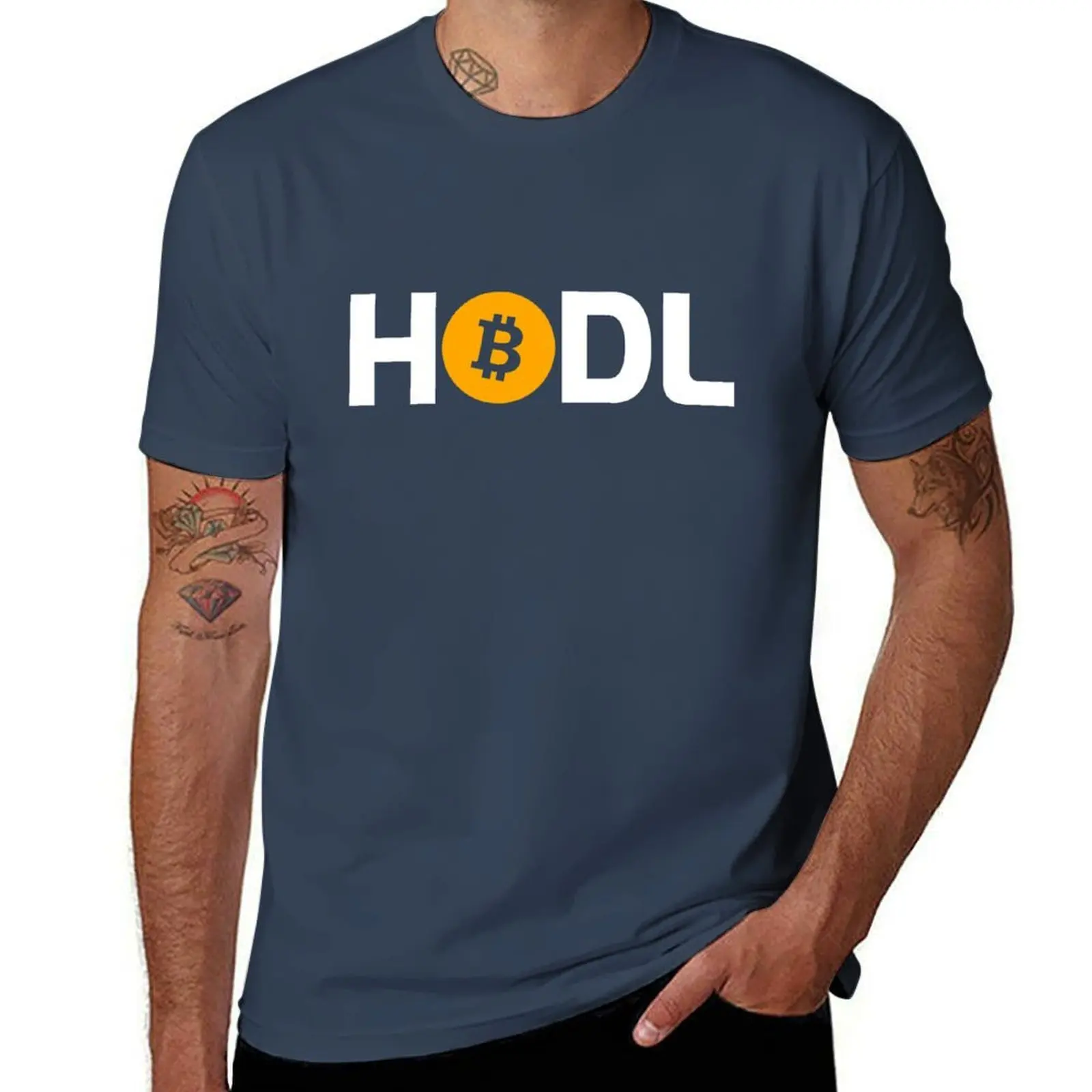 

HODL T-Shirt t shirts for man graphic funny t shirts for man cotton T-Shirt