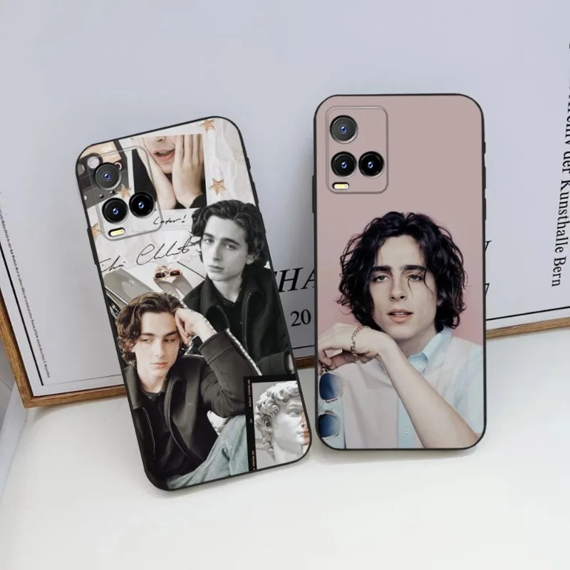 Timothee Chalamet Actor Phone Case For VIVO T1 Y33S Y31 Y21 Y76S Y74S Y73 X80 NEO5 IQOO Z6 9 NEO05S S12PRO Y26S V23 PRO Cover