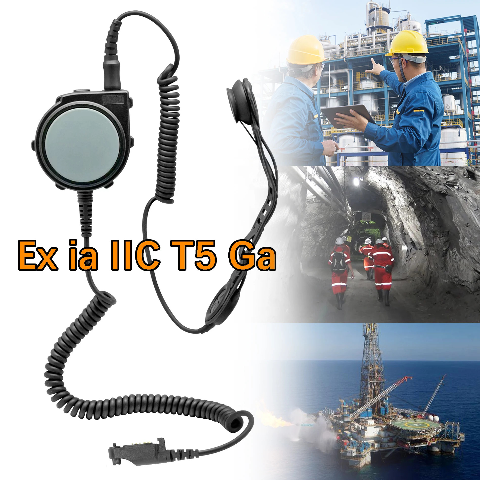 

IP68 Explosion-proof Conduction Earphone oil extraction,Coal Mine,Natural High And Low Temperature Resistant Headphone