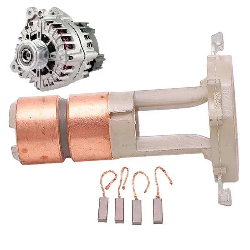 

Alternator Brushes Kit Automotive Generator Repair Replacement Kit Wear Resistant High Conductivity Easy To Install Alternator