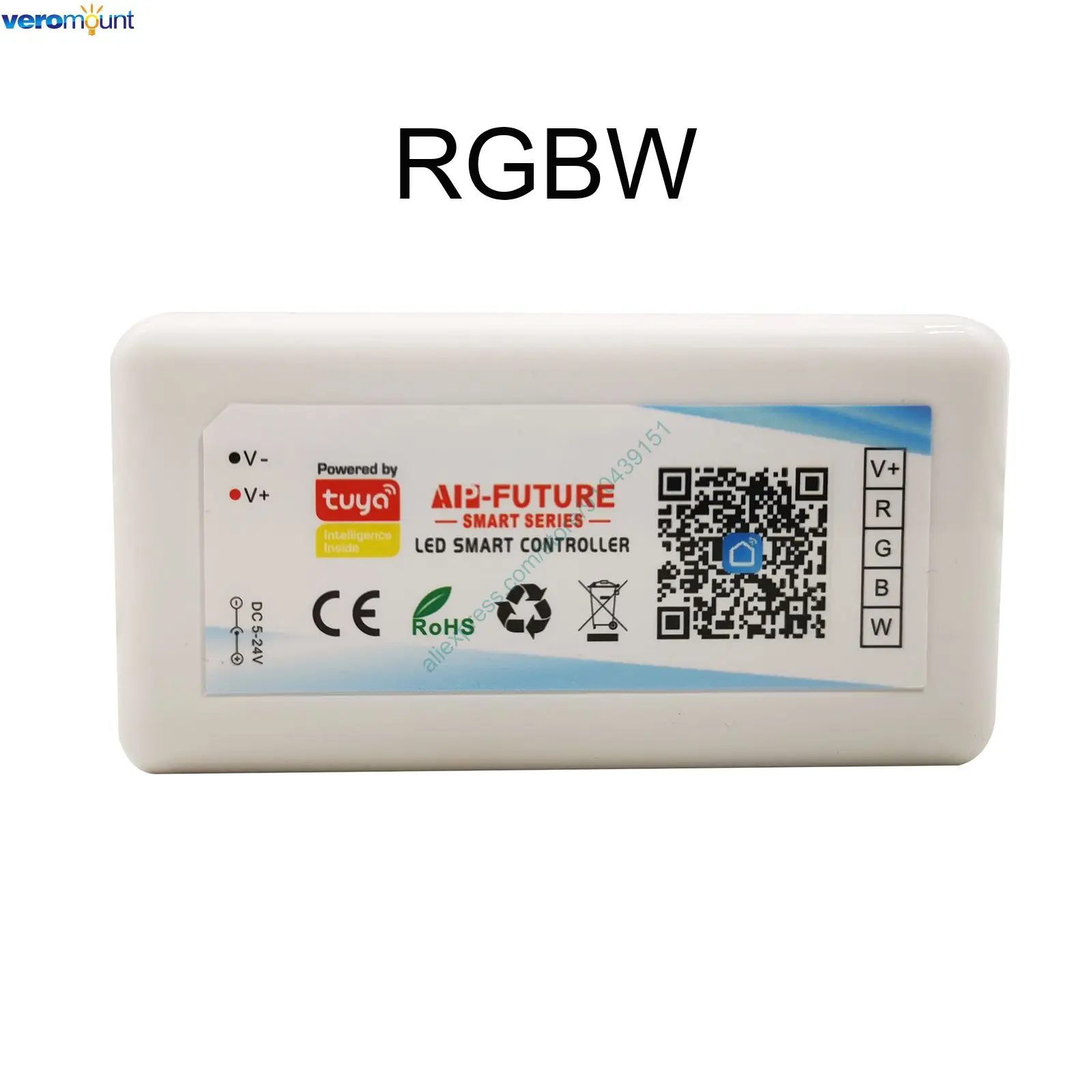 DC12V 24V Tuya Wifi Wireless LED Controller supporto iOs Android APP Alexa Google Voice Control per DIM CCT RGB RGBW RGBCCT Strip