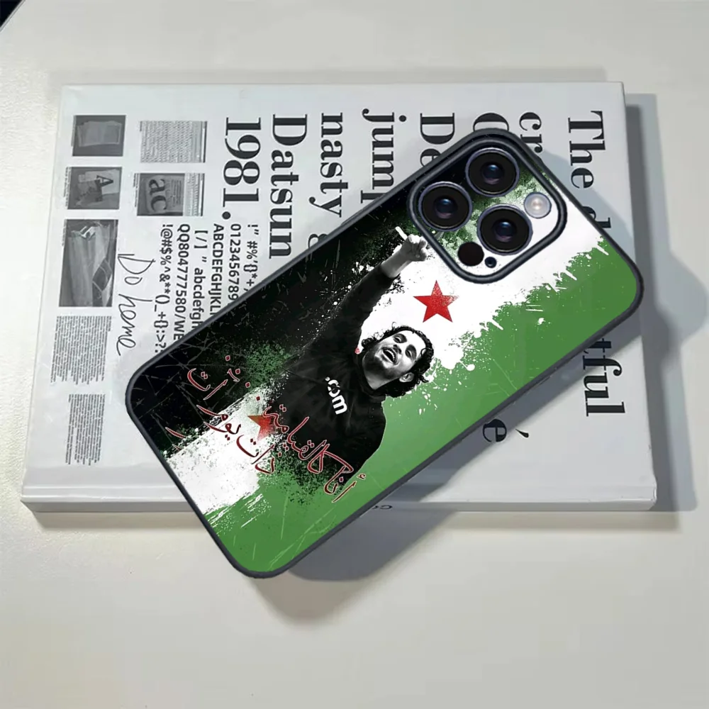 Syrian Revolution Flag Phone Case For iPhone 16 15 14 13 12 11 PRO MAX PLUS Mini TPU Soft to  Skin-friendly case