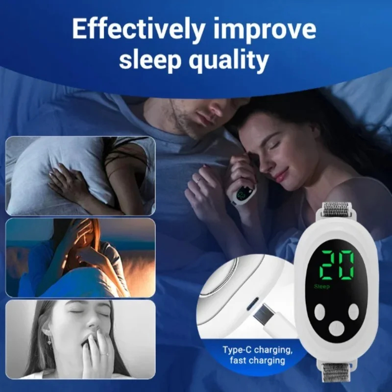 Two Modes Adjustable Intensity Intelligent Sleep Soothing Device for Anxiety Relief Neurological Regulation And Insomnia Improve