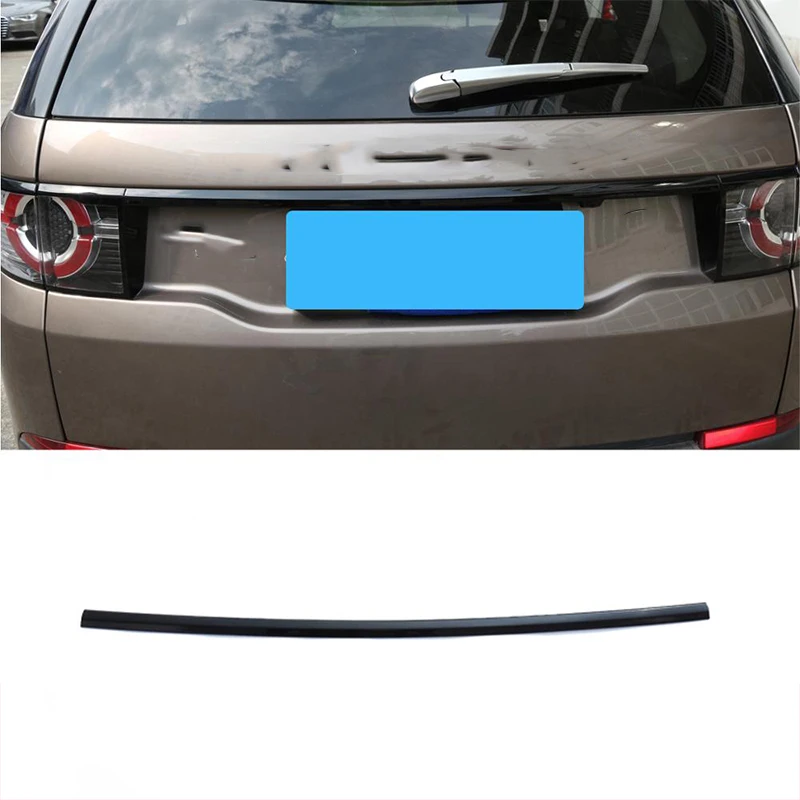 

For Land Rover Discovery Sport L550 ABS Silver/Black Rear Trunk Tailgate Tail Trim Car Decoration Strips Exterior Accessories