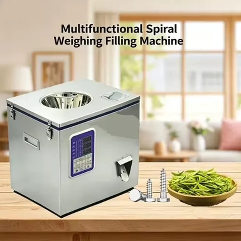 Rotary Counting Dispensing Machine Screw Hardware Fivegrain and Miscellaneous Grain Quantitative Spiral Weighing Feeding