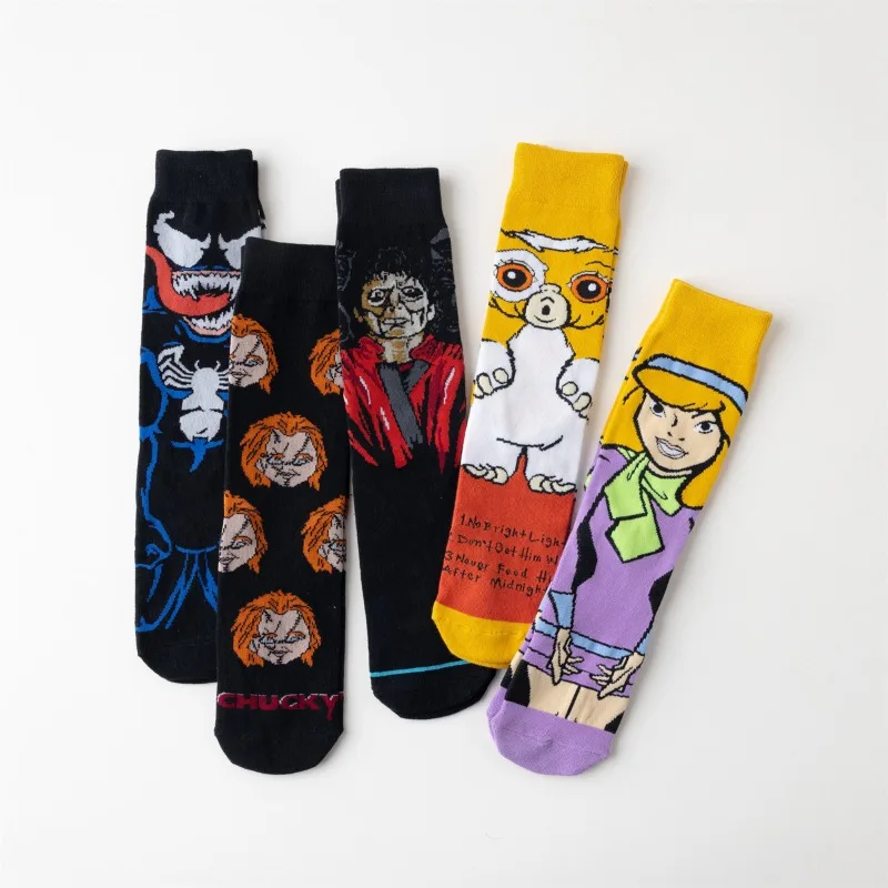 New Baby Socks Solid Kids Infant Girls Boys Cartoon Clown Knee High Sock Toddler Girl Cotton Long Sock for Children K205