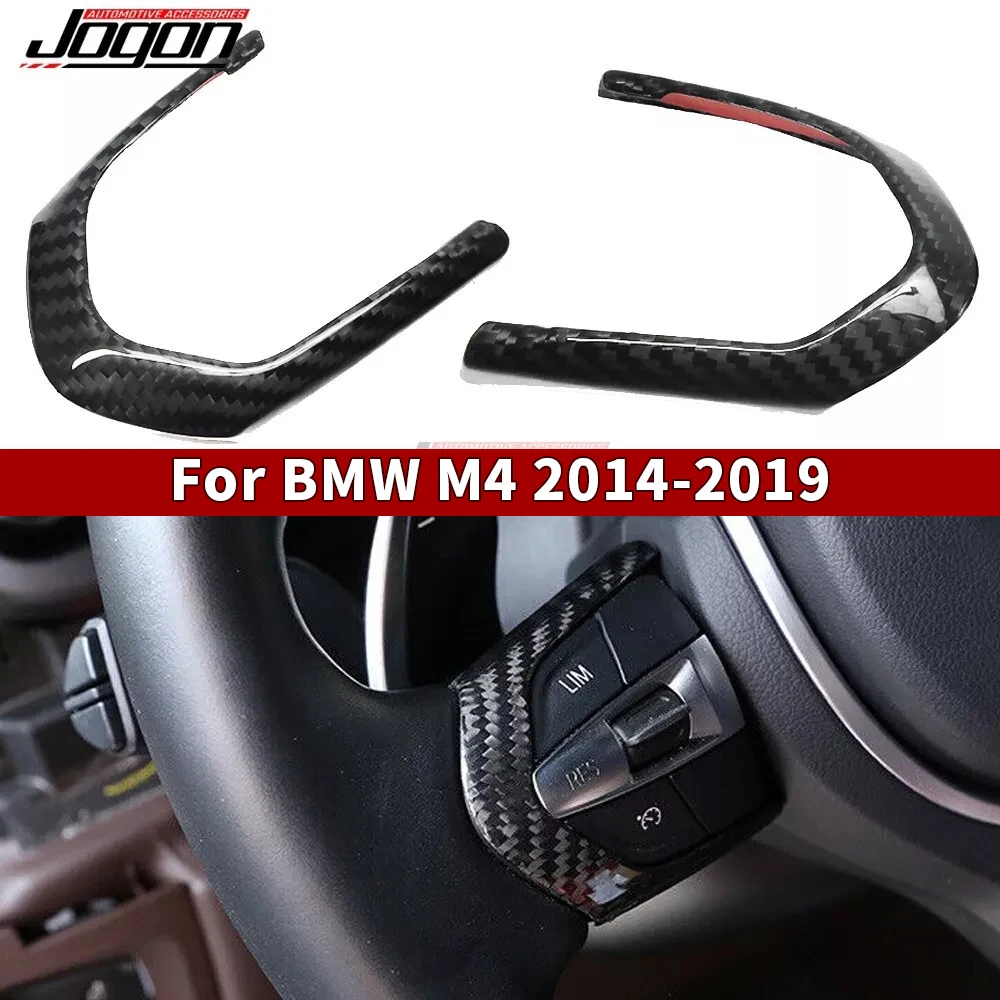 

Настоящее углеродное волокно для BMW X5 F15 X6 F16 X5M X6M M4 M5 M6 F10 F12 F15 F16 F20 Кнопка на руле, крышка безеля, отделка салона автомобиля
