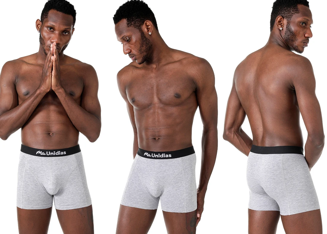 3 teile/paket Herren Unterhosen Baumwolle Boxer Kurze Atmungsaktive Unterwäsche für Mann Boxer Stretch Schlüpfer der Männer Sexy Homme Geschenk – Detail 7