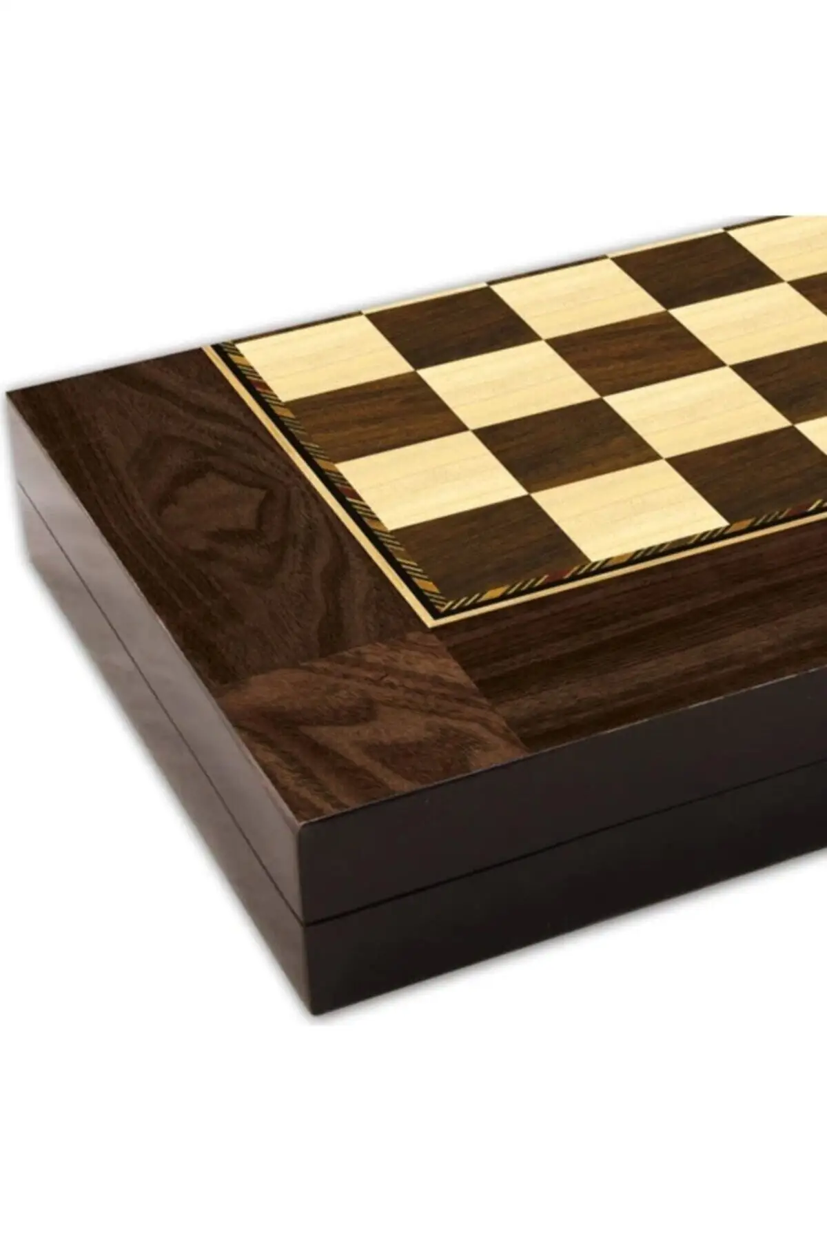 Walnut Polyester Coating Backgammon Checkers Seti