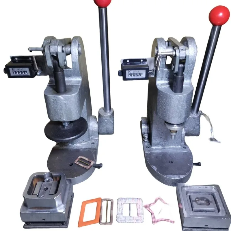 Belt buckle belt buckle machine for fabric bag buckle machine with three levels for fastening speed and force