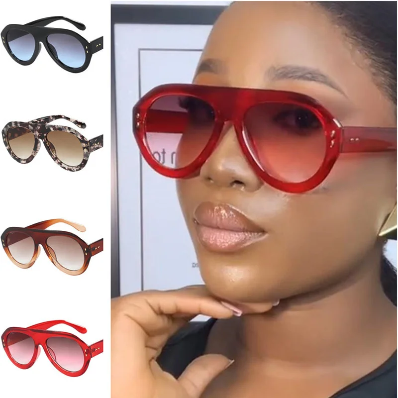 

Fashion Frog Mirro Retro Sun Glasses Unisex Adumbral Anti-UV Spectacles Oversize Frame Eyeglasses Google Rice Nials Sunglasses