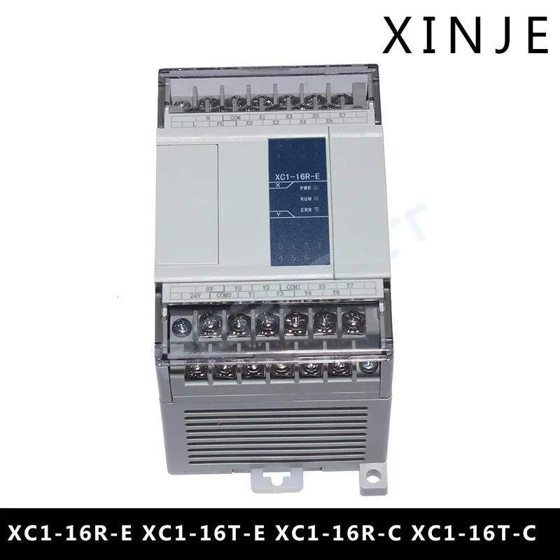 

XC1-16R-E,XC1-16R-C,XC1-16T-E,XC1-16T-C Xinje XC1 SERIES PLC CONTROLLER NPN 8 input and Relay 8 or Transistor (T) output