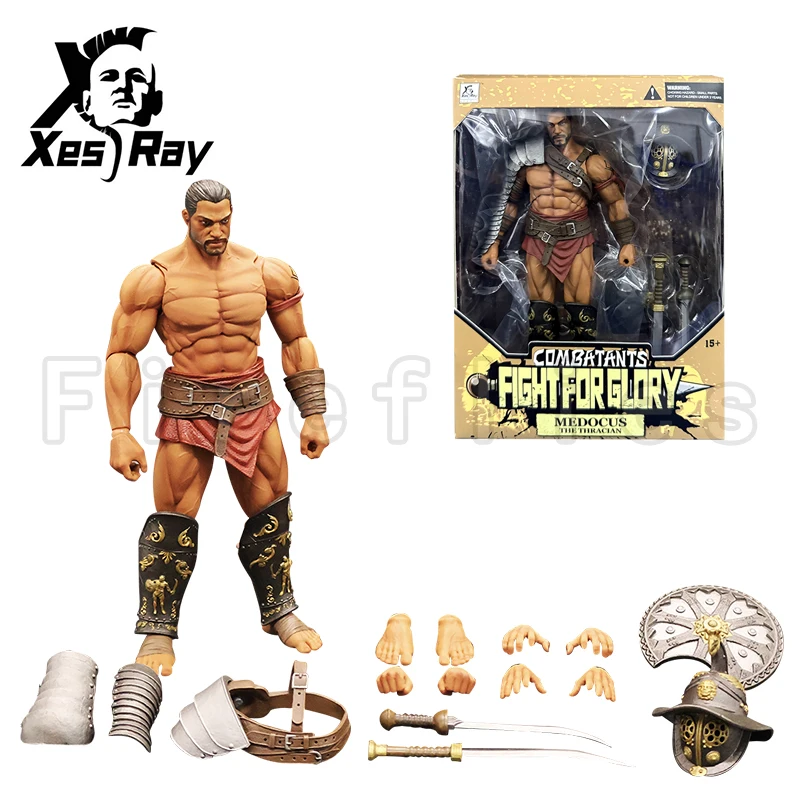 [Pre-Order] 1/12 XesRay Fight For Glory Action Figure Combatants Wave 6 Cassia Berenice Medocus het Thracische Anime-model voor cadeau