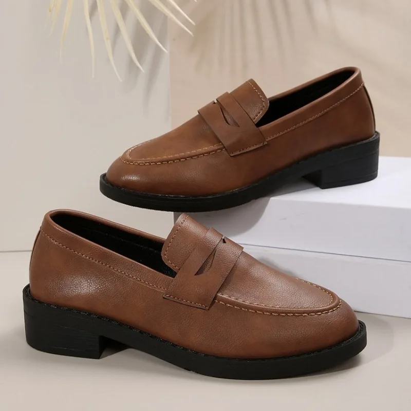 

Студенческая обувь высокого качества в японском стиле, девчачья обувь в стиле Лолиты JK, женские лоферы, повседневная обувь на мягком низком каблуке, Zapatos