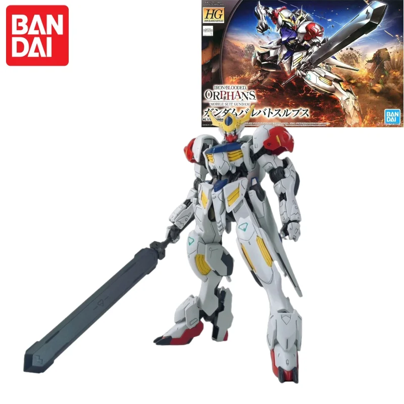 

Модель Bandai 55446 HG IBO 01 с железной крови Barbatos Barbatos Sirius, комплект модели, подарок, фигурка Mecha Warrior, гаражная развивающая игрушка