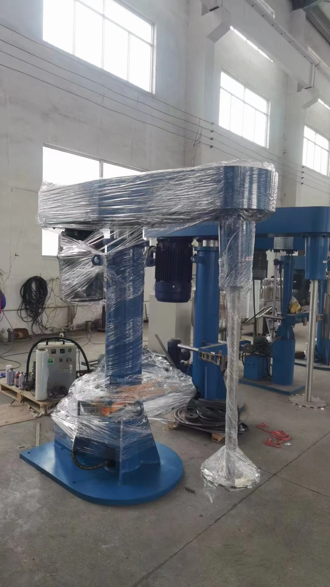 Rosin modified phenolic resin paint hydraulic lift high speed disperser mixing equipment manufacturers image 6