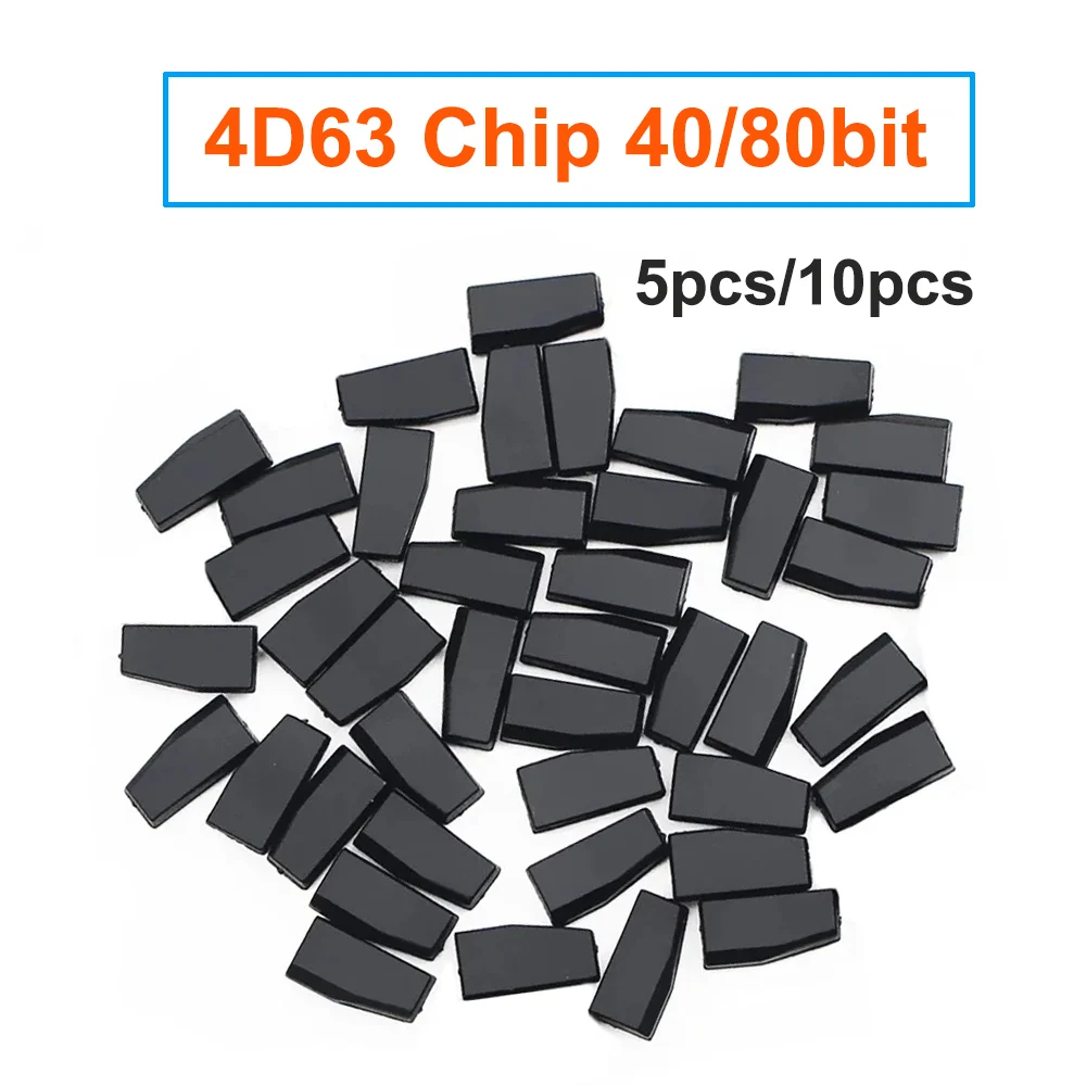 

5 10pcs Aftermarket 4D63 Chip 40/80bit ID63 ID83 TP33 Blank Ceramic Transponder Chip for Ford for Mazda for Lincoln Car Key