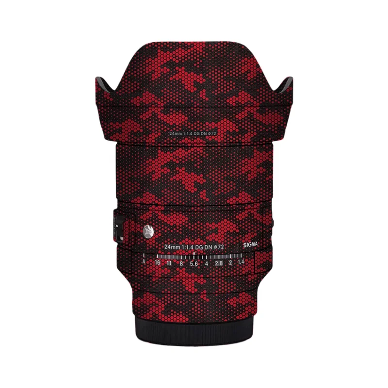 Untuk Sigma 24 1.4 DG HSM Art Decal Skin Vinyl Wrap Film lensa pelindung stiker mantel 24mm F1.4 DN DG Sony E Mount