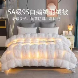 Duvet 95 White Goose Down Winter Quilt All Cotton Quilt Thickened and Warm Winter Quilt Core
