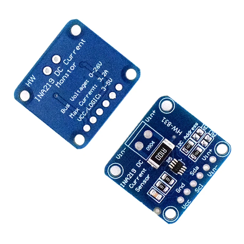 Leading-5Pcs Ina219 Bidirectional Dc Current Power Sensor Tap Module Diy 3V-5V Iic I2C Power Monitoring Sensor Module