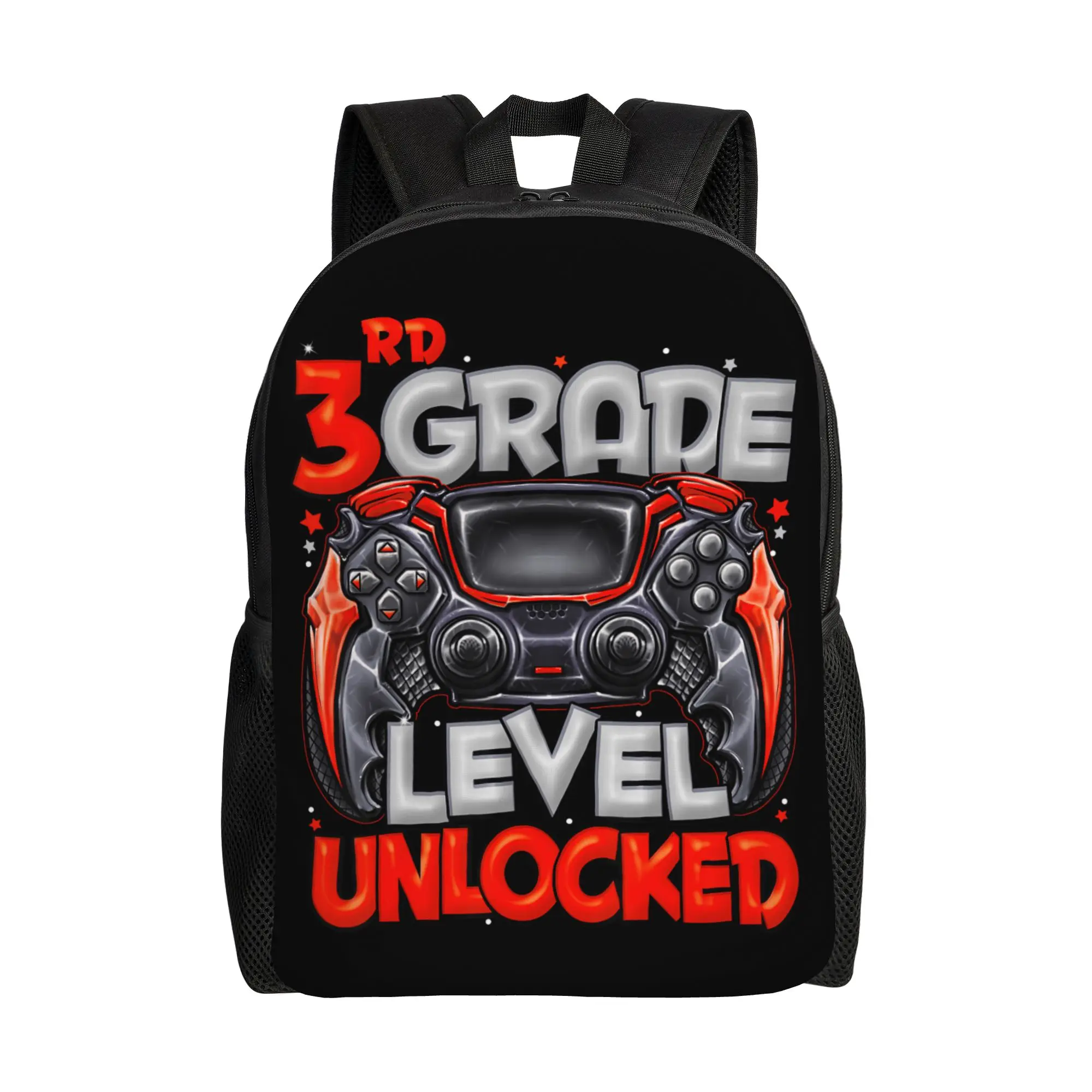 3rd Grade Level Unlocked Game On 3rd Grade Back to School Backpack  Boy Polyester Sport Backpacks High School Bags Rucksack