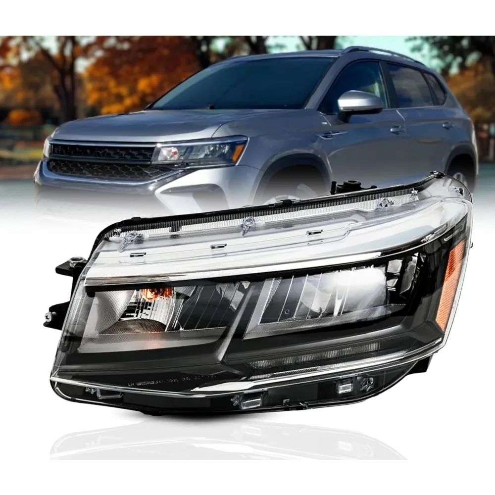 

Driver Side Headlamp Assembly for 2022 2023 Compact SUV with Bulbs Non Adaptive DOT SAE Approved Left Lamp