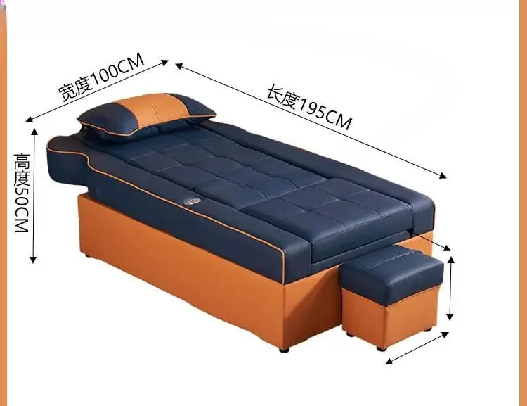 Foot massage bed, foot bath, ear cleaning, rest, integrated massage bed, electric foot massage sofa recliner