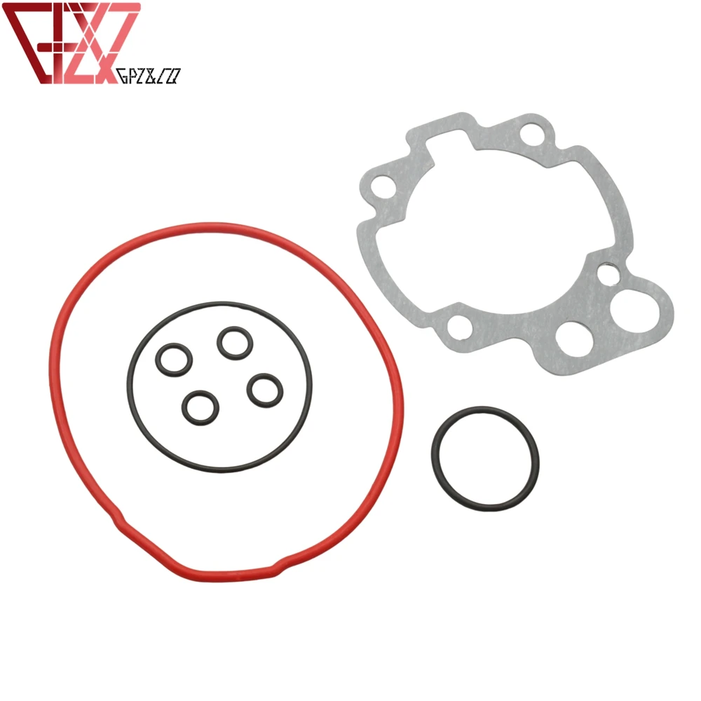 Motorcycle Cylinder Gasket Set Top End For Minarelli AM3 AM4 AM5 AM6 50cc 70cc 90cc 2 Stroke 1E40MB Engine