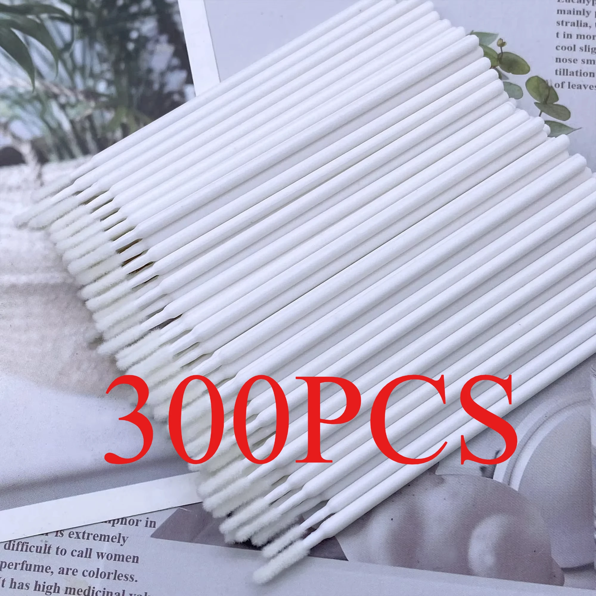 100/500 Stuks Wimper Reinigingsborstel Lash Extension Micro Wattenstaafje Individuele Wimpers Microbrush Makeup Clean Remover