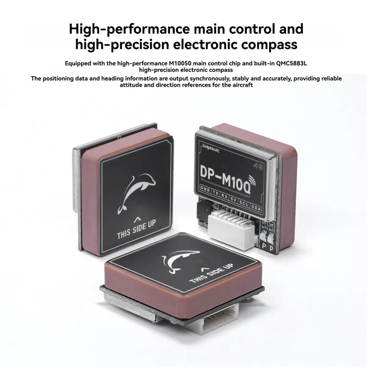 Promotion DP-M10Q GPS Module Built-in QMC5883L Compass GPS+BDS+ High- Positioning for RC FPV Drone